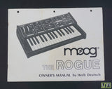 Moog The Rouge Synthesiser Original Owners Manual By Herb Deutsch - English. - image 1