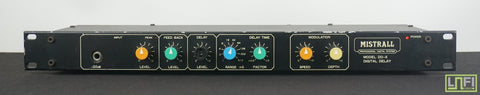 Mistrall DD-X Digital Delay Rare 80s Vintage Rack Effects Unit MIJ - 100V - image 1