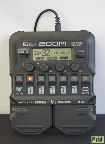 Zoom G1 Four Multi-Effects Processor Pedal W/ Drum Machine, Looper & More! - image 1