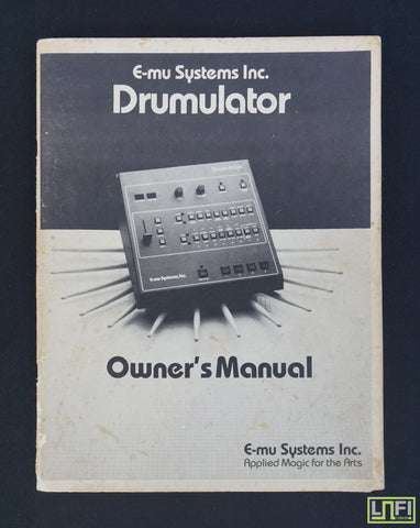 E-MU Systems Drumulator Version 2 Original User Manual - image 1