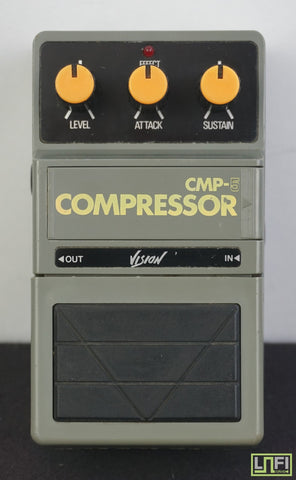 Vision CMP-5 Compressor Vintage Guitar Effects Pedal - image 1