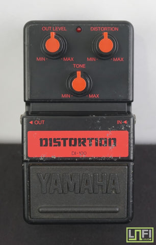 Yamaha DI-100 Distortion Vintage Electric Guitar Effects Pedal - MIJ - image 1