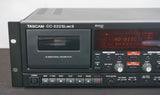 TASCAM CC-222SL MKII Dual CD Recorder / Cassette - Pro Studio Rack Unit - 240V - image 2