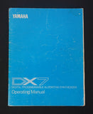 Yamaha DX7 Synthesiser Original Operating Manual & Voice Library Notes - English - image 2
