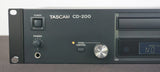 Tascam CD-200 Professional 2U Rackmount CD MP3 WAV Player W/ Pitch Control - image 2