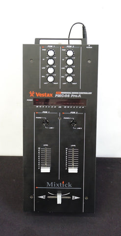 Vestax PMC-06 Pro A Slim Professional Mixtick Mixer DJ Mixing Controller - image 2