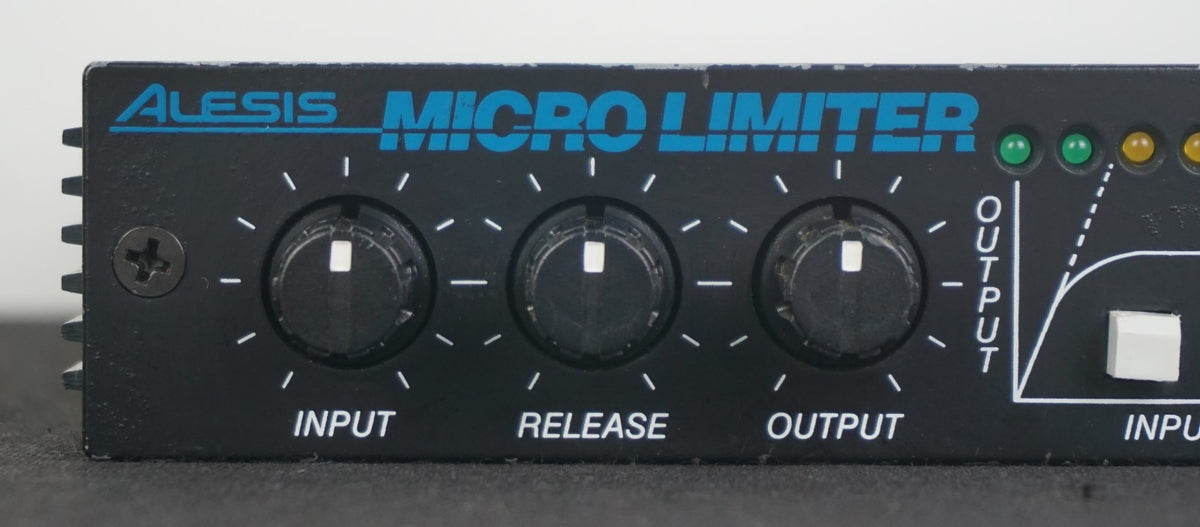 Alesis Micro Limiter Mini Compact Analogue Dynamics Processor