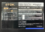 TDK MA70 MA-70X2M Type IV Metal Position Blank Audio Cassette Tape - Sealed! NOS - image 2