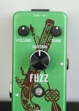 Amuzik G-Fuzz LEF-300 Mini Green Fuzz Guitar Effects Pedal - image 2