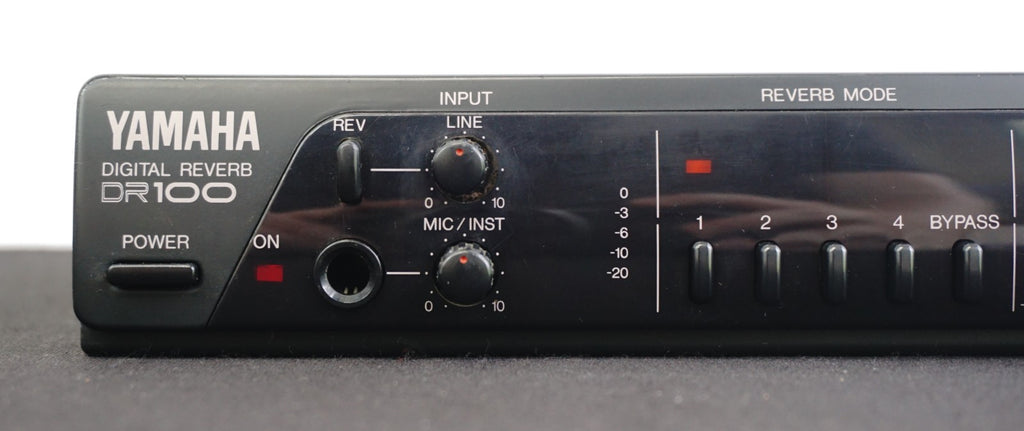 Yamaha DR100 Small 1/2 U - Half Rack Digital Reverb – LOFI Music