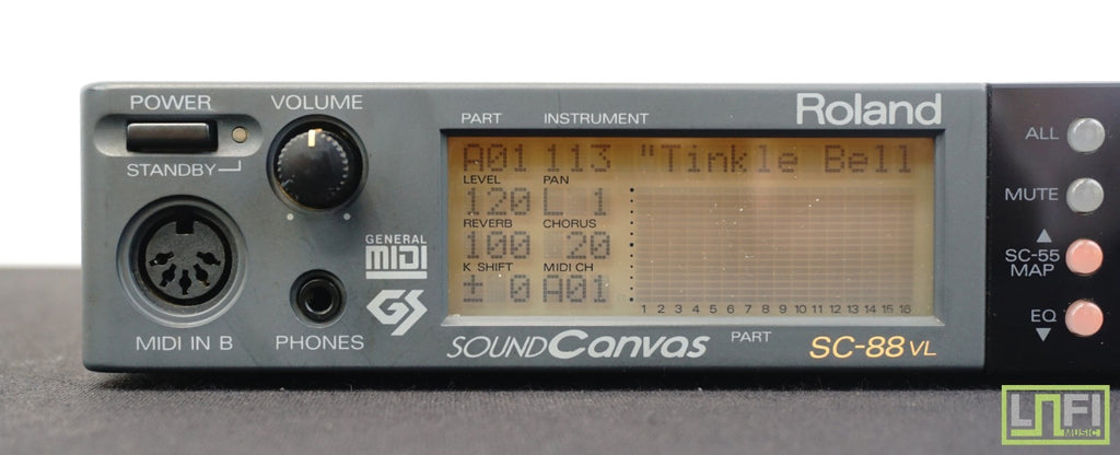 Roland Sound Canvas SC-88VL Polyphonic Sound Module w/ Effects