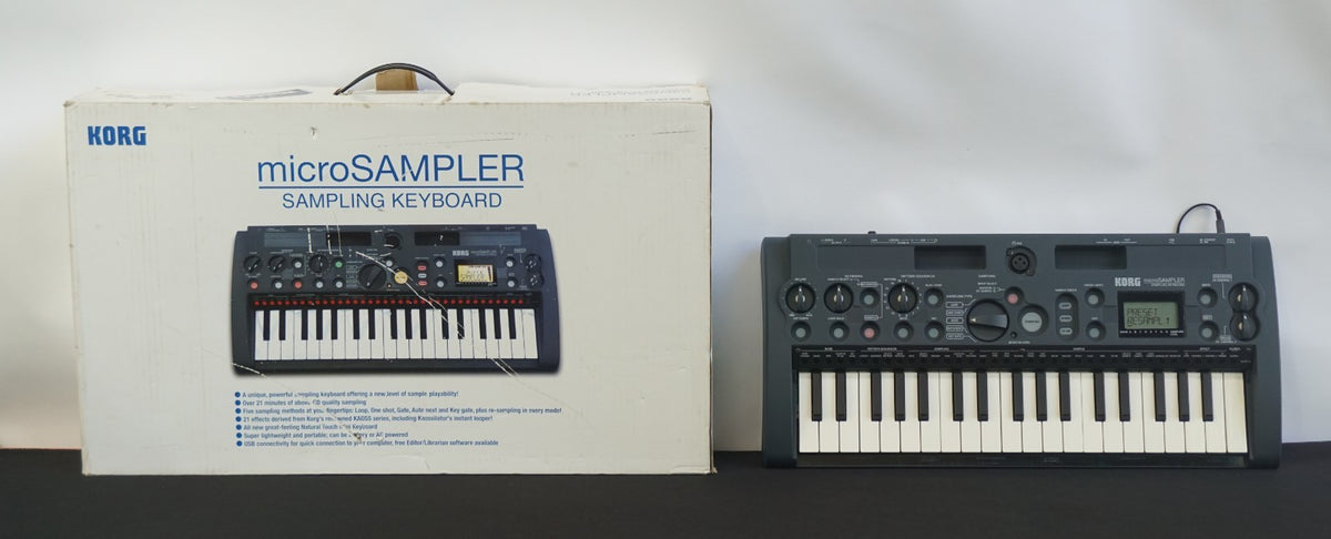 Korg MS-1 MicroSampler Mini Portable Polyphonic Sampling Keyboard Work ...