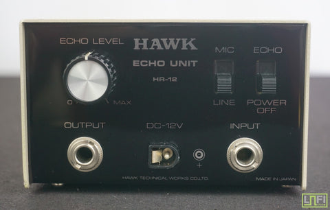 Hawk HR-12 Dual Spring Reverb Vintage 60s/70s Analogue Effects Unit - MIJ - image 2