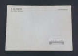 Roland Tr-606 Original Operation Manual & Procedure Table - image 2