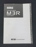 Korg M3R AI Synthesis Module Original Owners Manual & Quick Reference Guide - image 2