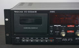 TASCAM CC-222 MKIII Dual CD Recorder / Cassette - Pro Studio Rack Unit - 240V - image 2