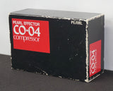 Pearl CO-04 Vintage Analogue Compressor Sustain Guitar Effects Pedal Japan - image 2