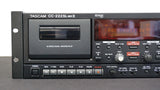 TASCAM CC-222SL MKII Dual CD Recorder / Cassette â Pro Studio Rack Unit - 240V - image 2