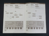 Korg MS-20 Monophonic Synthesiser Original 1985 Settings Examples Book. - image 3