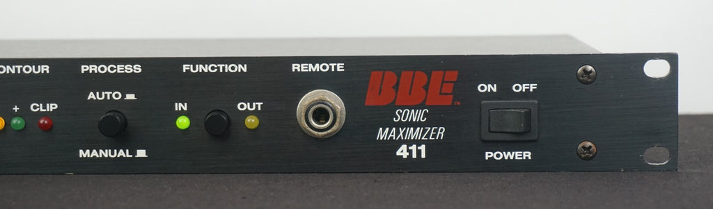 BBE 411 Sonic Maximizer 1U Rack Processor Audio Enhancement Unit