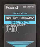 Roland Sound Library SN-U110-07 Electric Guitar PCM DATA ROM FOR U-110 - image 3