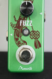 Amuzik G-Fuzz LEF-300 Mini Green Fuzz Guitar Effects Pedal - image 3