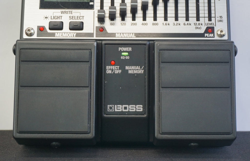 Boss EQ-20 Graphic Equalizer - Advanced EQ Guitar Pedal – LOFI Music