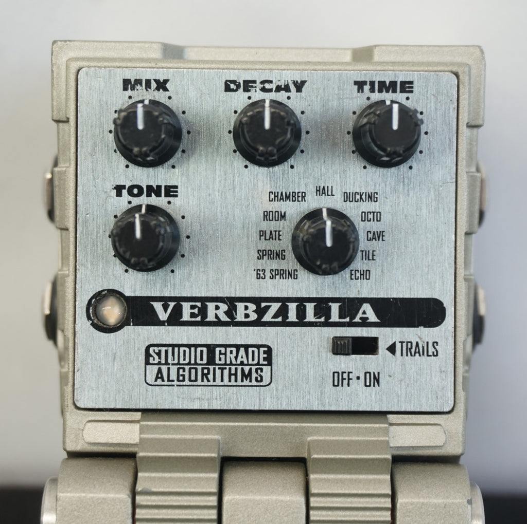 Line 6 Verbzilla Digital Reverb Electric Guitar Effects Pedal