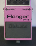 Boss BF-2 Flanger - 1983 Vintage Purple Guitar Effects Pedal - MIJ - image 3