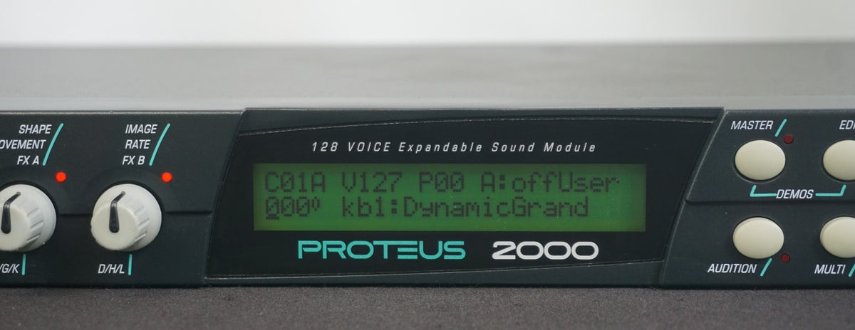 E-MU Proteus 2000 Vintage MIDI Module Classic Synthesiser Sounds