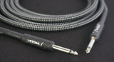 Fender Professional Series 3 Meter / 10' Guitar Cable Black & Silver - image 3
