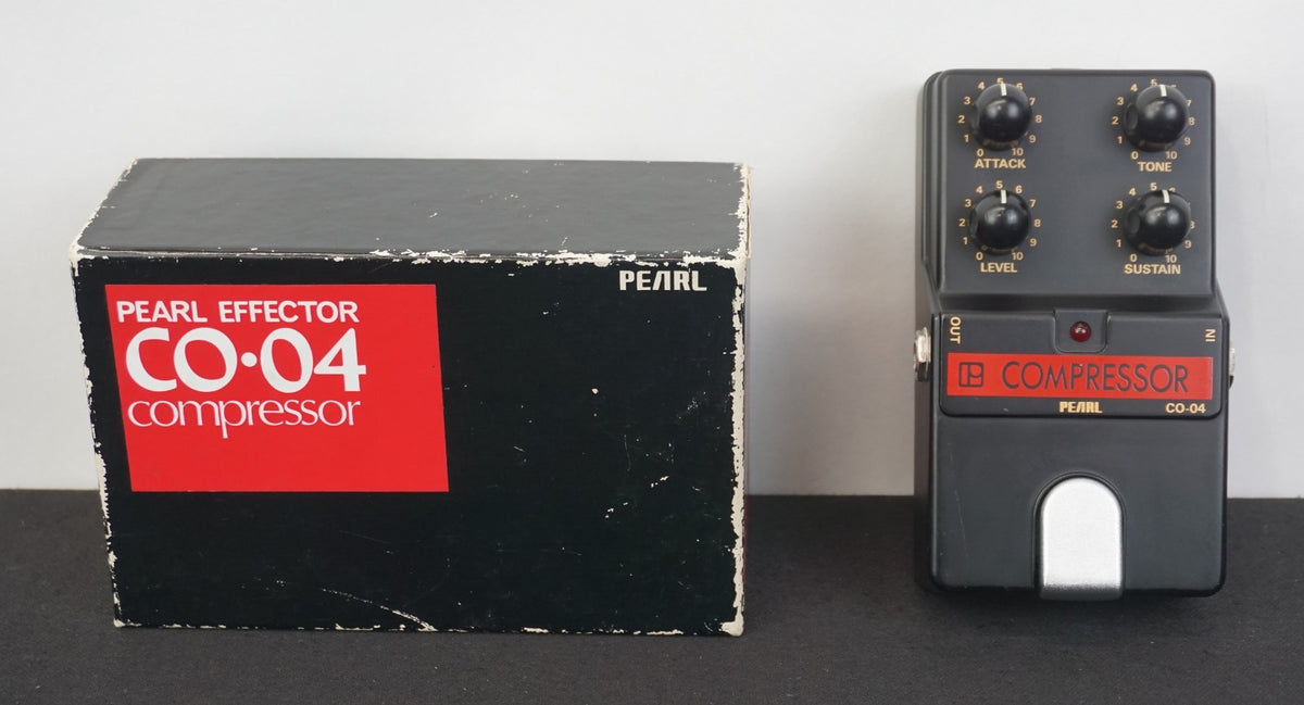 Pearl CO-04 Vintage Analogue Compressor Sustain Guitar Effects