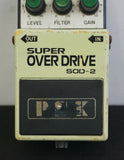 PSK SOD-2 Super Over Drive Vintage Overdrive Guitar Effect Pedal - Made in Korea - image 3