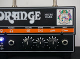 Orange Micro Dark Hybrid Mini Guitar Amp Head 20W w/ FX Loop - image 3