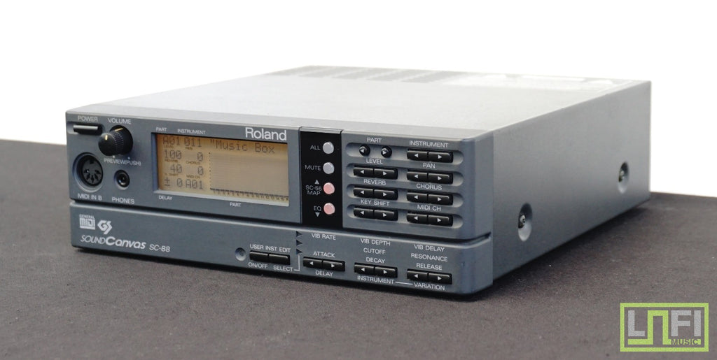 Roland Sound Canvas SC-88 Polyphonic Sound Module w/ Effects
