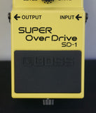 Boss SD-1 Super Overdrive Yellow Guitar Effect Pedal - image 4