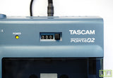 Tascam Porta 02Â Blue 4 Track Analogue Cassette Recorder - Just Serviced - image 4