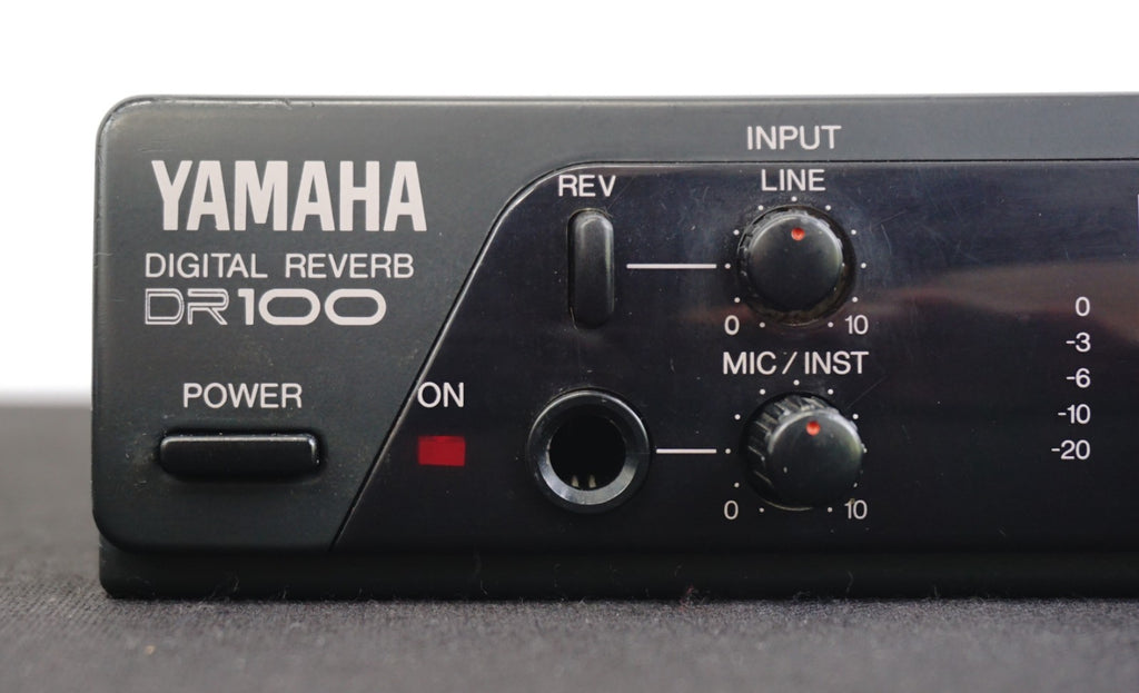 Yamaha DR100 Small 1/2 U - Half Rack Digital Reverb – LOFI Music