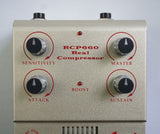 Maxon RCP660 Real Compressor Tube Power Guitar Effect Pedal W/ Box! - image 4