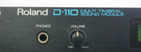Roland D-110 80's MIDI Multi Timbral Sound Module 1U Rack Synthesiser - 100V - image 4