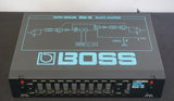 Boss RGE-10 Graphic Equaliser - 80's Vintage Half Micro Rack Signal Processor - image 4