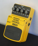 Behringer UC200 Ultra Chorus Yellow Electric Guitar Effects Pedal - image 4