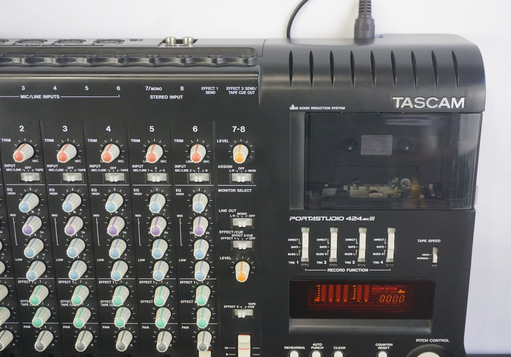 【希少】TASCAM PORTASTUDIO 424 MKⅢ Tascam Portastudio 424 MKIII Multitrack Cassette Tape Recorder