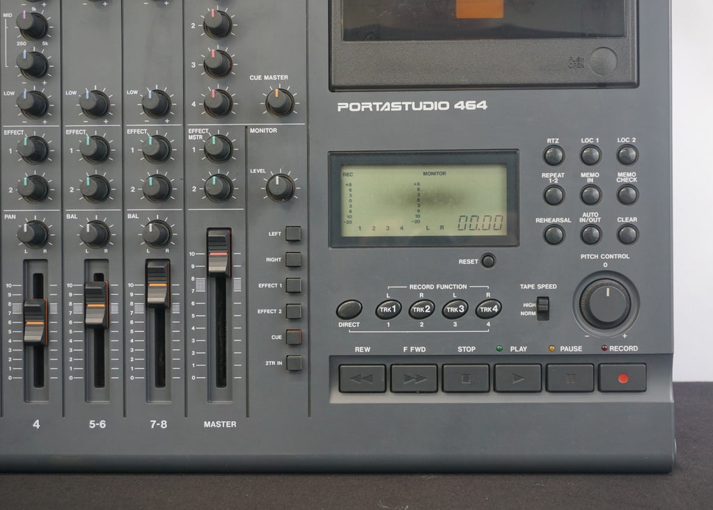 Tascam Portastudio 464 4 Track Multitrack Cassette Recorder Pro