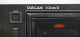 Tascam 112 MKii 90's - 00's Stereo Cassette Recorder 3U Rack - 240V - image 5