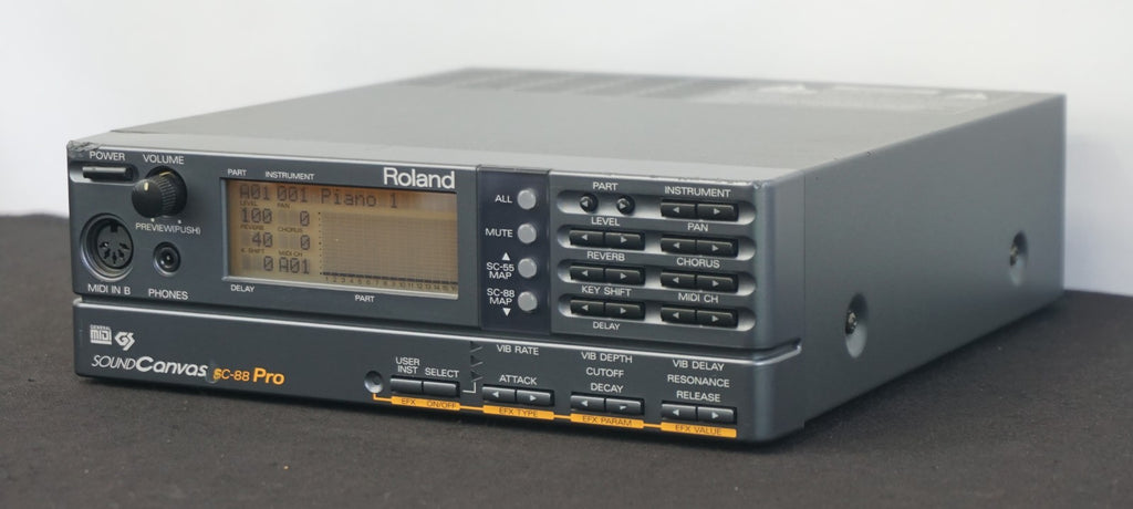 Roland Sound Canvas SC-88 Pro Polyphonic Sound Module w/ Effects