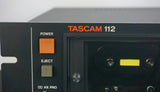 Tascam 112 80's - 00's Stereo Cassette Recorder 3U Rack - Pro Serviced! - 100V - image 5