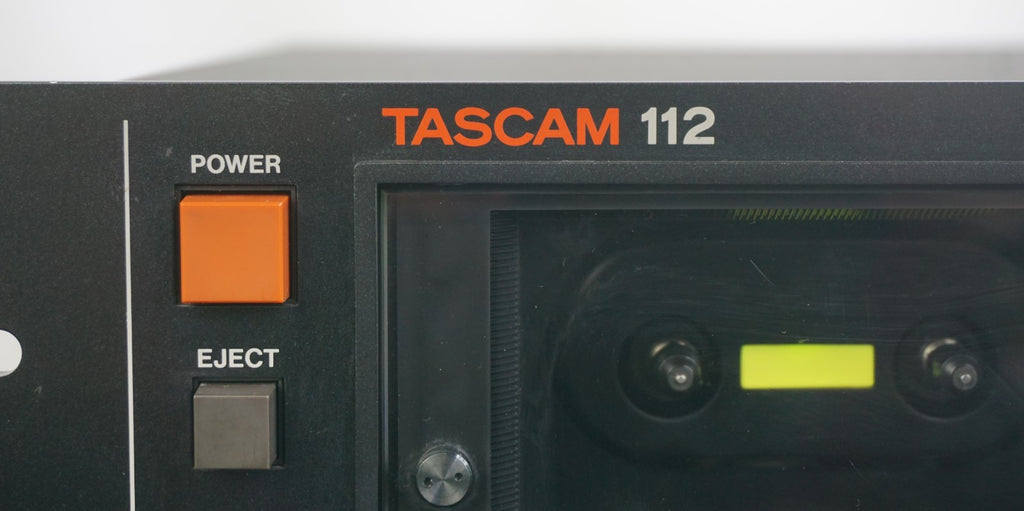 Tascam 112 80's - 00's Stereo Cassette Recorder 3U Rack - Pro
