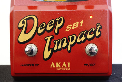 deep impact pedal AKAI Deep Impact SB-1 Synth Bass Processor Guitar Pedal W/ Box! – LOFI Music