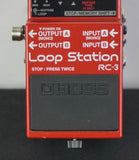 Boss RC-3 Loop Station Red Guitar Effects Pedal - image 5